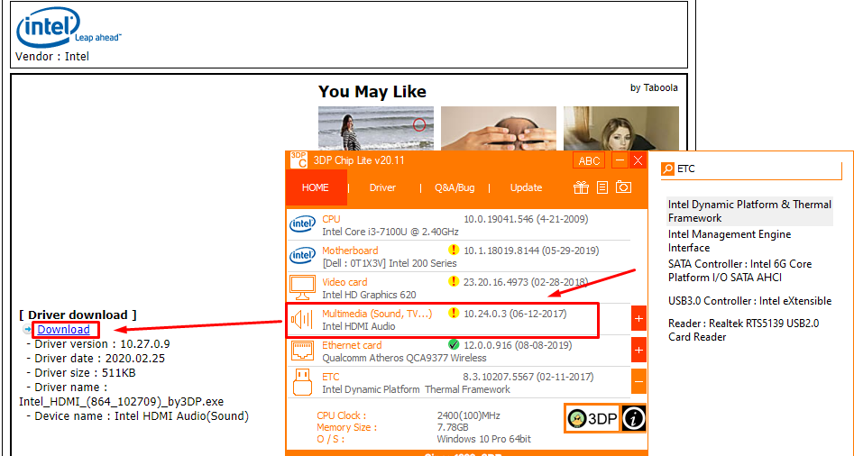 mencari driver laptop secara online