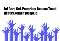 Cara Cek Bantuan Sosial Rp.300 ribu