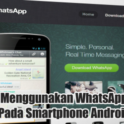Cara Menggunakan WhatsApp Web Pada Smartphone Android