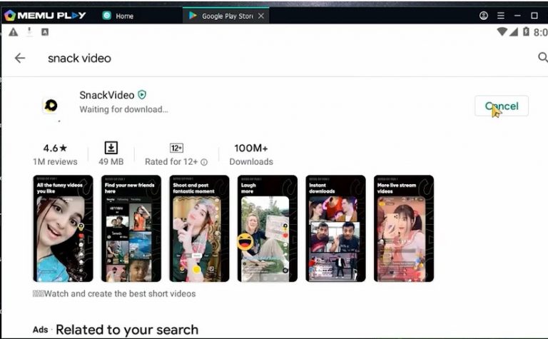 download snack di playstore